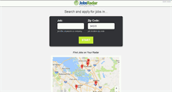 Desktop Screenshot of jobsradar.com